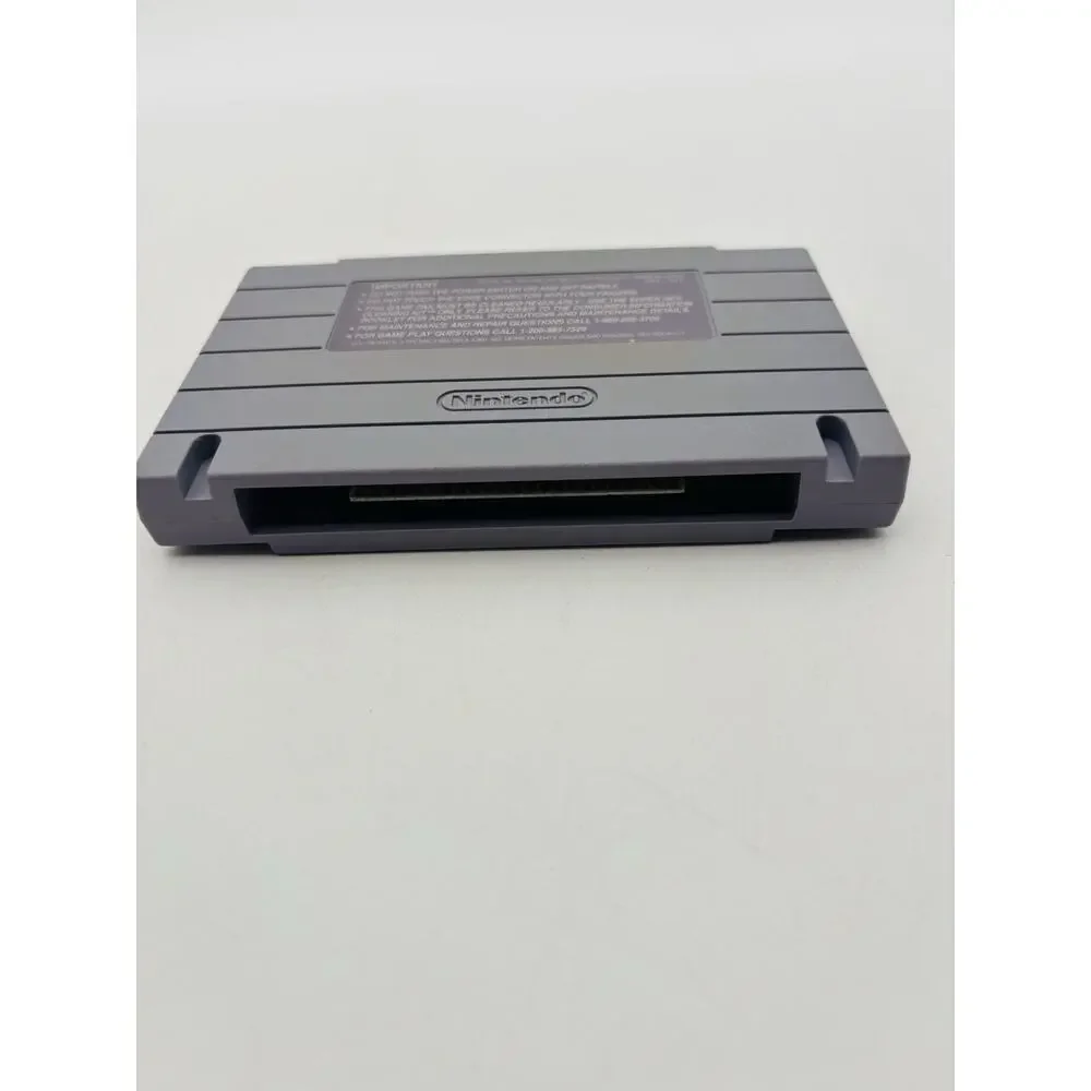 F-Zero (Super Nintendo Entertainment System, 1991) SNES Authentic Tested Works